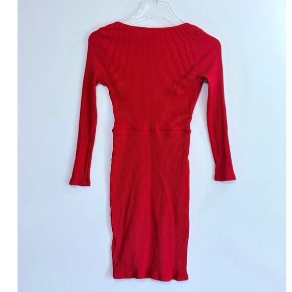 Free People One Mini Dress in Red. Size XS NWT - Picture 3 of 5